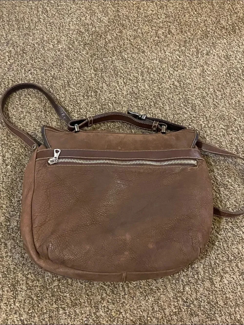 GLD brown leather